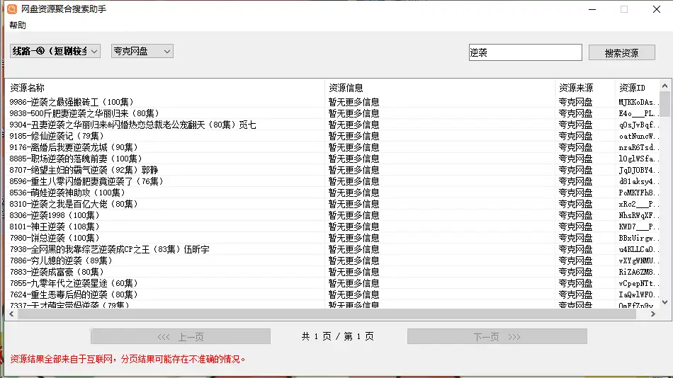 短剧电影资源大全全网资源一键搜索下载【搜索助手+使用教程】