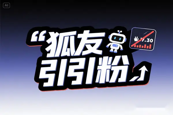 狐友平台无限关注助手:解放双手,单日引粉200+