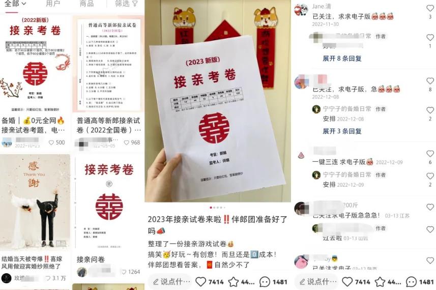 接亲考卷副业项目思路，零成本轻松收益的创意副业，玩法无私分享给你！