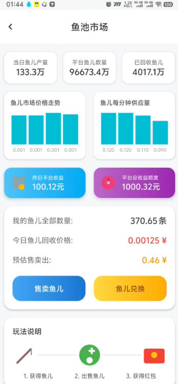 最新鱼塘平台广告掘金全自动挂机项目，协议挂机抽奖看广告单号一天8+【协议助手+使用教程】