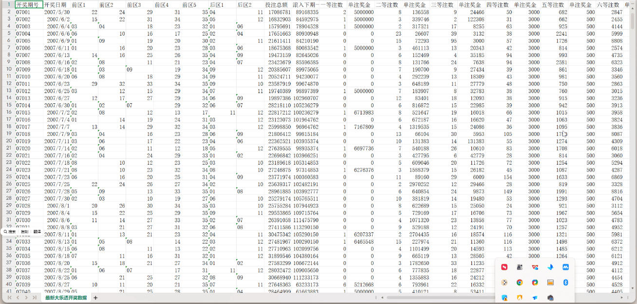 福彩-体彩-彩票历史结果