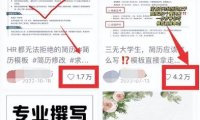 虚拟服务类项目:简历代做,操作简单,日赚500+