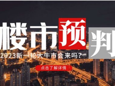 某公众号付费文章《2023楼市预判:新一轮大牛市会来吗?》!