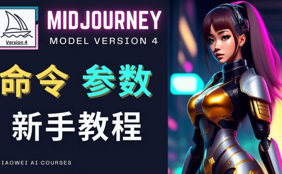 Midjourney新手入门教程,轻松创作顶级图像,命令参数-新手教程