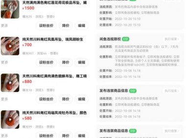 闲鱼315大批卖家账号违规或限流,平台重点整顿方向