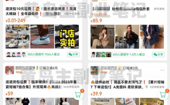 快团团卖货项目副业思路，选品操作轻松月入过万