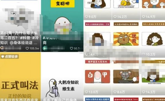 抖音冷知识号短视频副业项目思路,轻松操作涨粉1万+