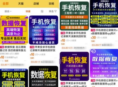 数据恢复项目,轻松日入500-1000+