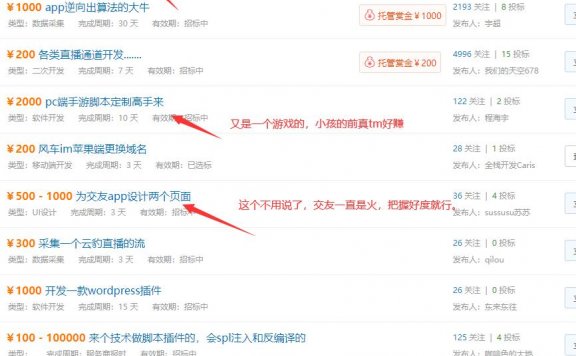 闷声发财的人都在玩些什么项目！