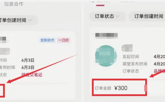 小红书商单搬砖玩法,一单收益200-300(可批量放大)
