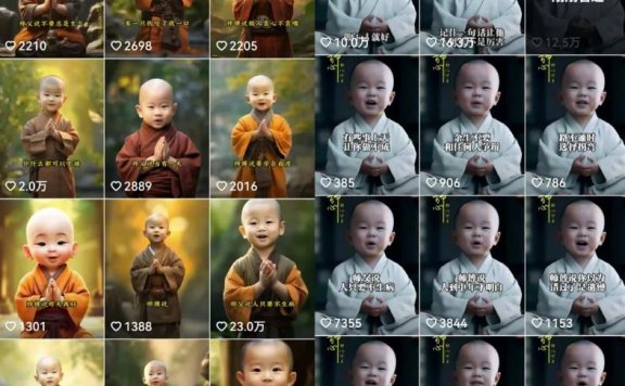 小和尚说话视频副业项目的操作思路,制作方式简单粗暴