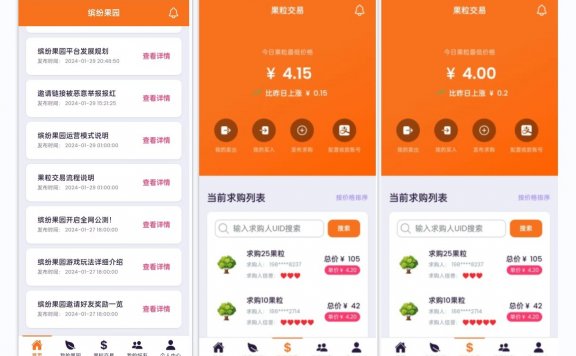 缤纷果园一个果粒4块还在涨!零基础快速上手,轻松月入1W+!