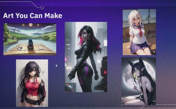 利用Stable Diffusion AI人工智能生成动漫艺术分步教程-14节课-中英字幕